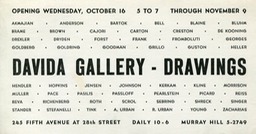 1950's? Davida Drawing Show