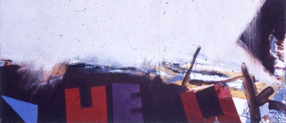 1964 Study for Cape Point Painting op 11x25