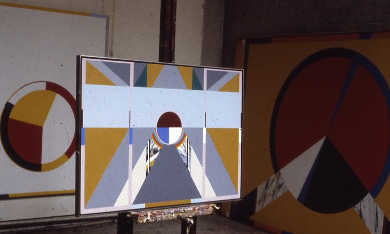 1973 Studio View for Arezzo Palace 38x52