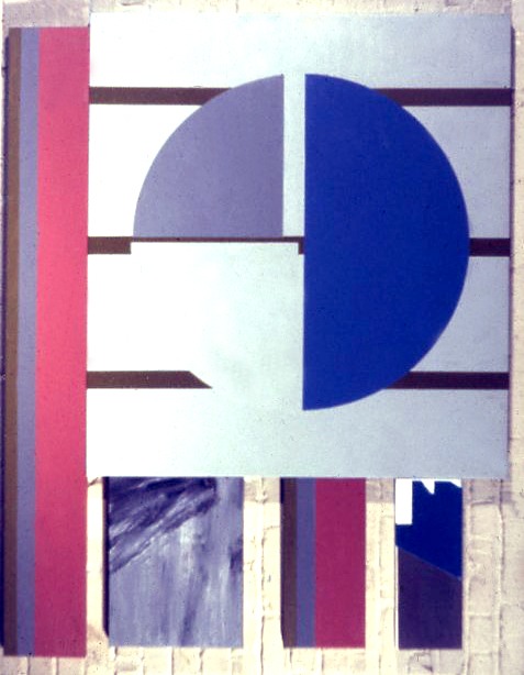 1974-17 City Rises II oc 62x48