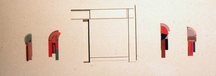 1978 Study for Hera's Wall 49x20