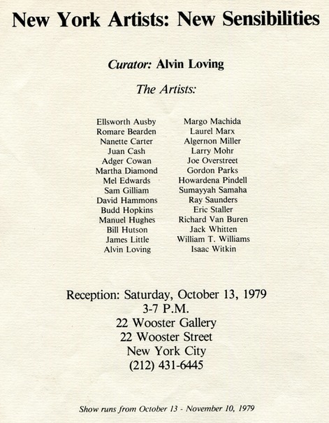 1979 New York Artists