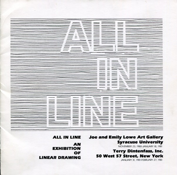 1981 All in line exhibition