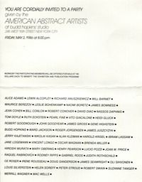 1986 American Abstract Artists