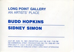 1991 Long Point show invite