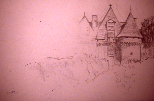 1999 Chateau Drawing 2