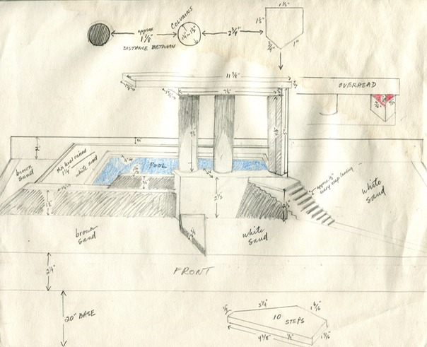 Hommage to Mondrian Drawing